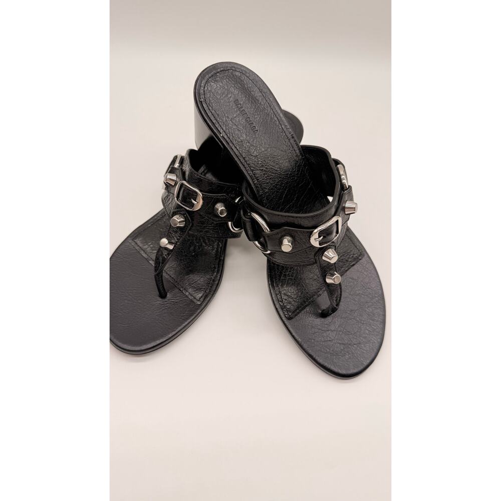 Balenciaga Women’s City Thong Sandals Black Size US 10C/IT 40C - Picture 16 of 16